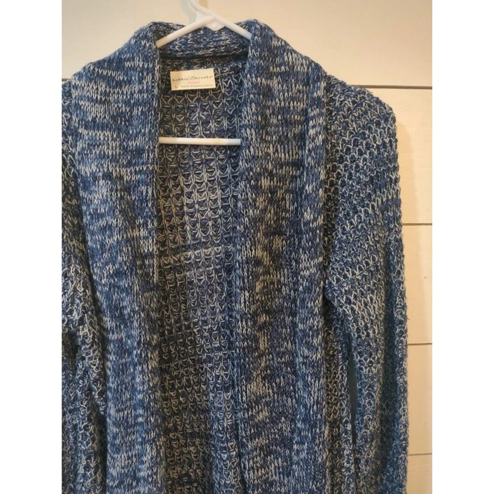 Blue Heather sweater Bobby Brooks cardigan fall winter
